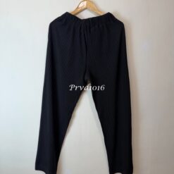實拍免運 Homme Plissé Issey Miyake 三宅一生 經典立體壓褶長褲 男款 黑色 灰色 上課 運動 逛街 出國 旅行：圖片 13