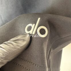 實拍免運 Alo Yoga 休閒短褲 運動短褲 健身 瑜珈 慢跑 抽繩 鬆緊腰 休閒 男女同款 潮流 街頭 穿搭:圖片 4