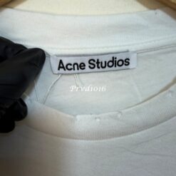 實拍免運 Acne Studios Stockholm 1996 復古刷舊長袖T恤 長袖上衣 潮流 穿搭 街頭男女質感：圖片 8