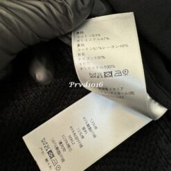 (現貨專區)實拍免運 Dior 經典老花 Oblique 壓花拼接 針織連帽外套 奢華老錢風 高級街頭 潮流穿搭 男女同款：圖片 16