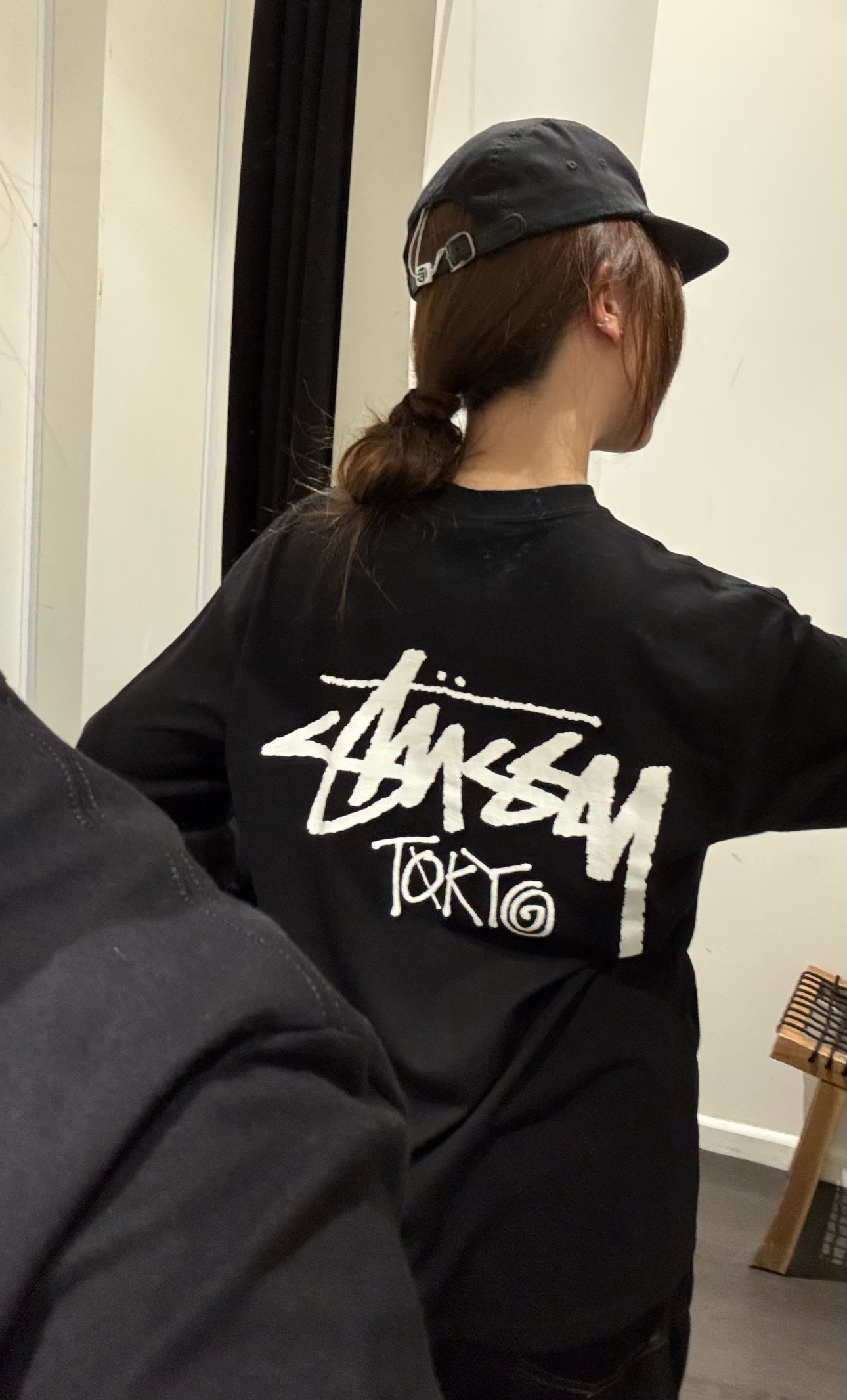 (現貨專區)實拍免運 Stussy TOKYO 東京限定 經典簽名 Logo 字母 長袖T恤 長T 潮流男女同款 黑色:圖片 11