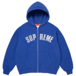 實拍免運 Supreme Arc Thermal Lined Zip Up Hooded Sweatshirt 弧形字母 反光 Logo 華夫格內裡 重磅連帽外套 頂級潮流 美式街頭 穿搭 男款