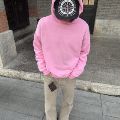 實拍免運 Acne Studios 1996 字母印花 手工噴砂做舊 質感連帽T恤 慵懶風 美式街頭 潮流穿搭 男女同款：圖片 12